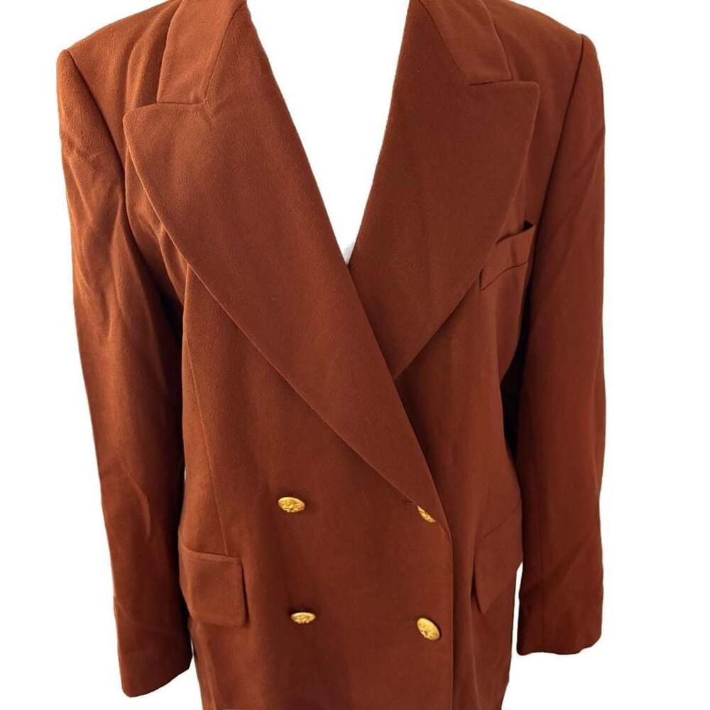 Escada Vintage 90s Cashmere Blazer Escada Rare Item